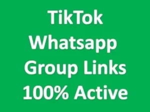 Tiktok Whatsapp Group Links