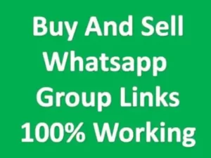 Buy And Sell Whatsapp Group Links