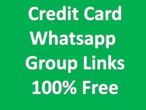 Credit Card WhatsApp Group Links