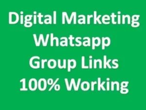 Digital Marketing WhatsApp Group Links