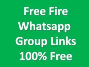 Free Fire Whatsapp Group Links