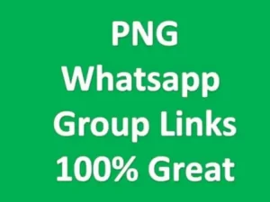 PNG WhatsApp Group Links