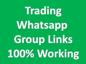 Trading Whatsapp Group Links