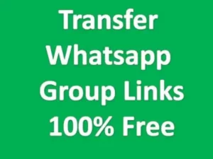 Transfer WhatsApp Group Links